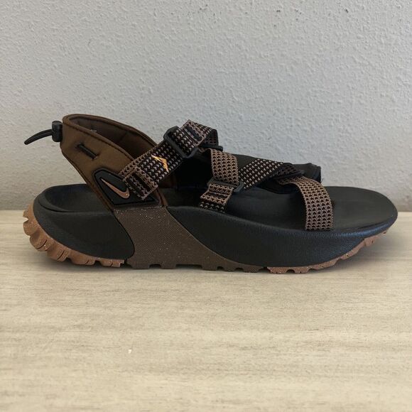 Nike DJ6604-002 Men’s Sz 11 Oneonta Sandals Black/Med. Brown - Picture 3 of 10